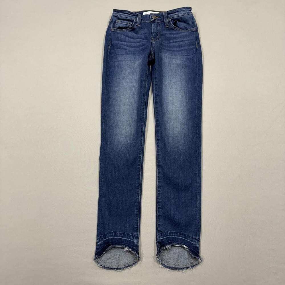Flying Monkey Jeans Womens 24 Blue Ankle Skinny Stretch Medium Wash Denim Preppy